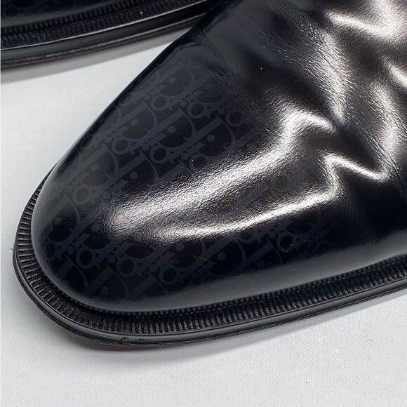 Dior Timeless Derby Shoe with Gray and Black Dior Oblique Gradient size 42 main image 4